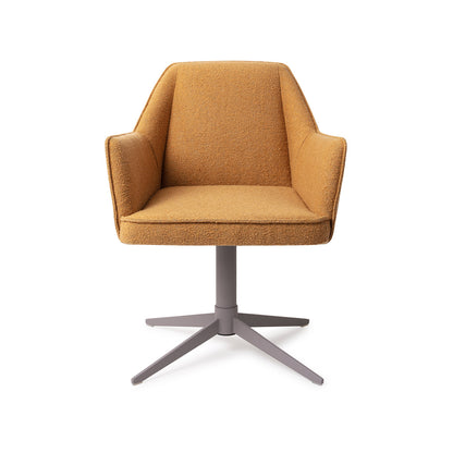 Tome Dining Chair Masai Giraffe Quad Grey