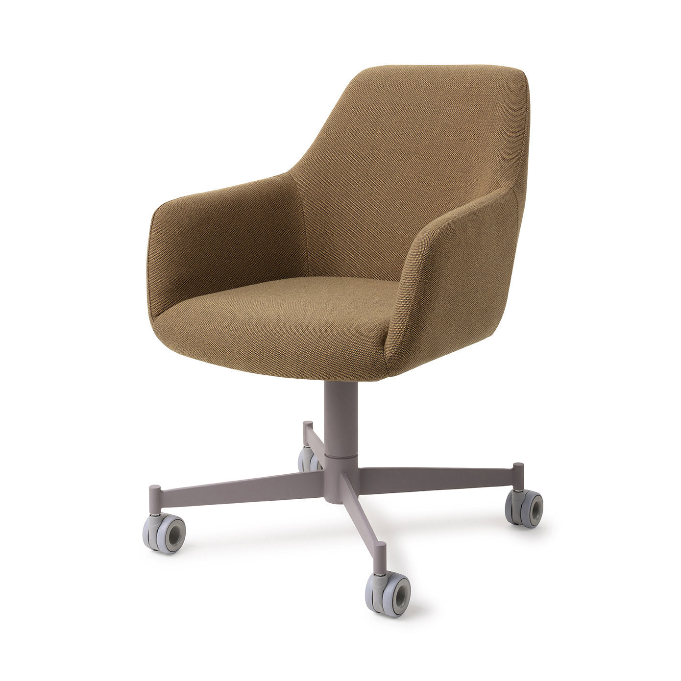 Hiroo Dining Chair Willow Caster Grey