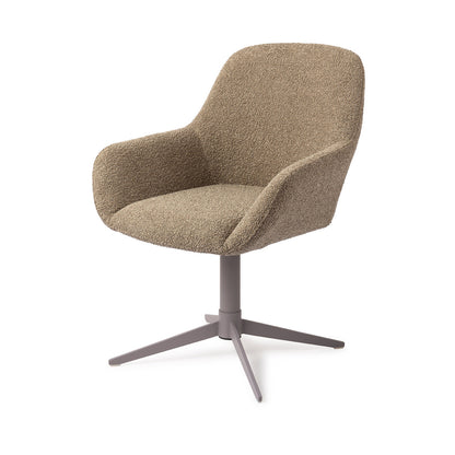 Kushi Dining Chair Moss Meadow Quad Grey