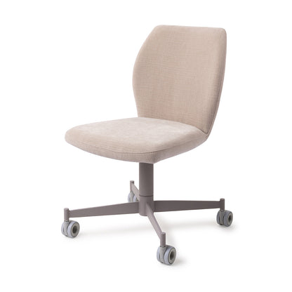 Ikata Dining Chair Sand Strand Caster Grey