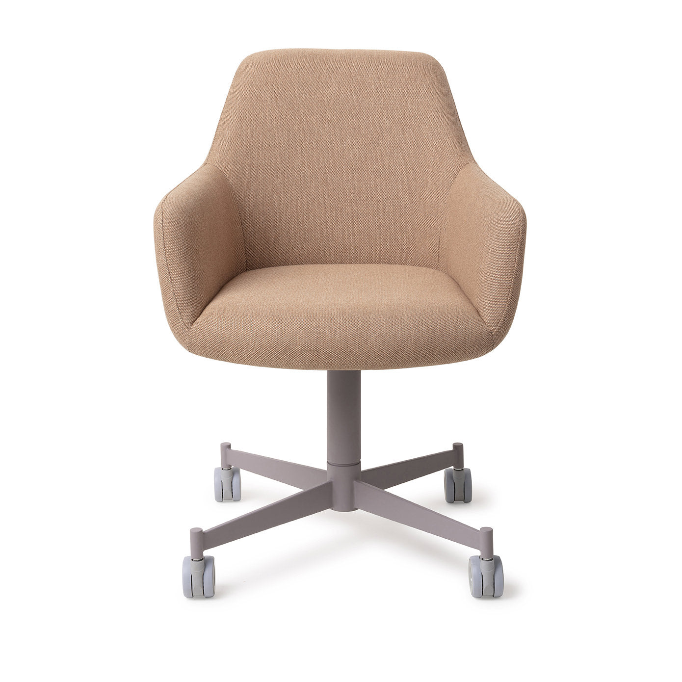 Hiroo Dining Chair Whisper Wheat Caster Grey