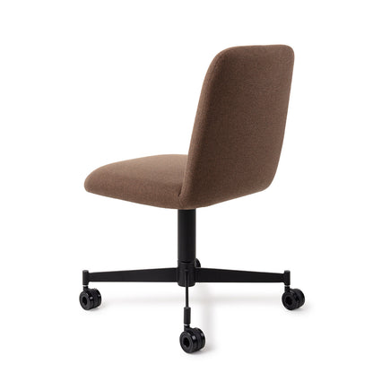 Taiwa Dining Chair Rustic Rye Caster Black