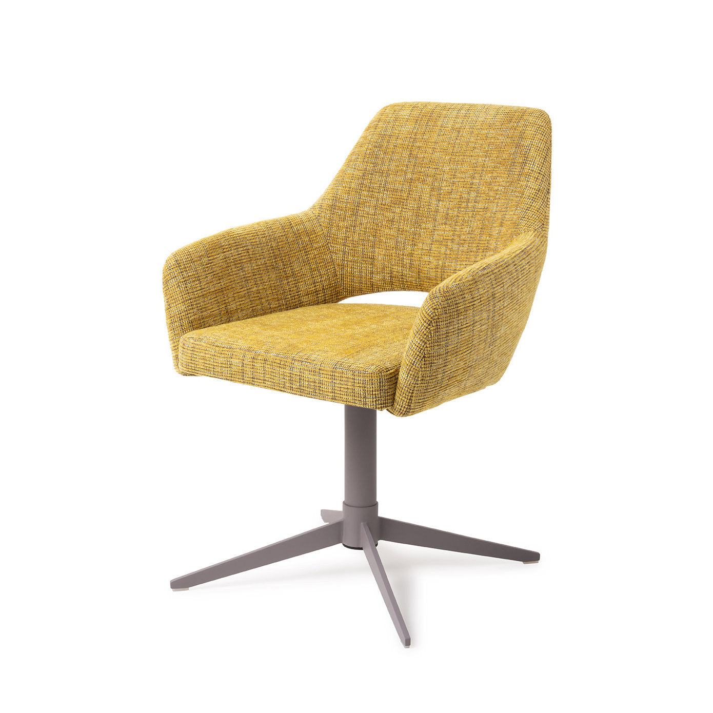 Yanai Dining Chair Lemon Lines Quad Grey