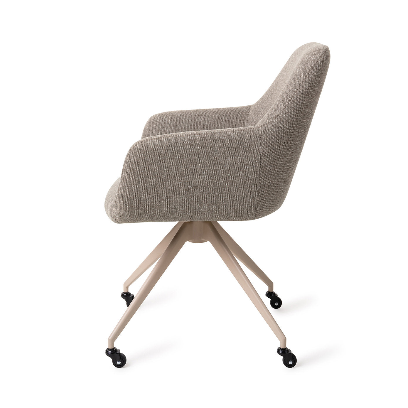 Hiroo Dining Chair Foggy Fusion Glide Beige