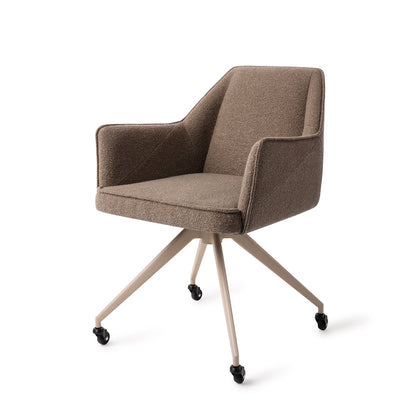 Tome Dining Chair Idaho Potato Glide Beige