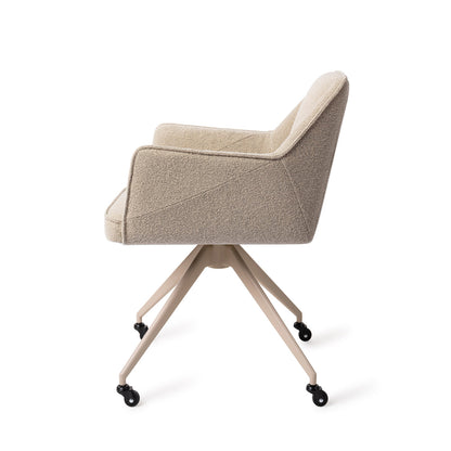 Tome Dining Chair Great Greige Glide Beige