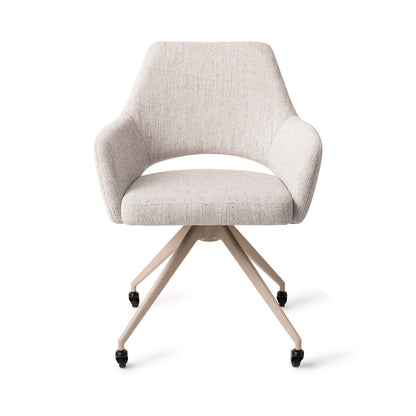 Yanai Dining Chair Pigeon Glide Beige