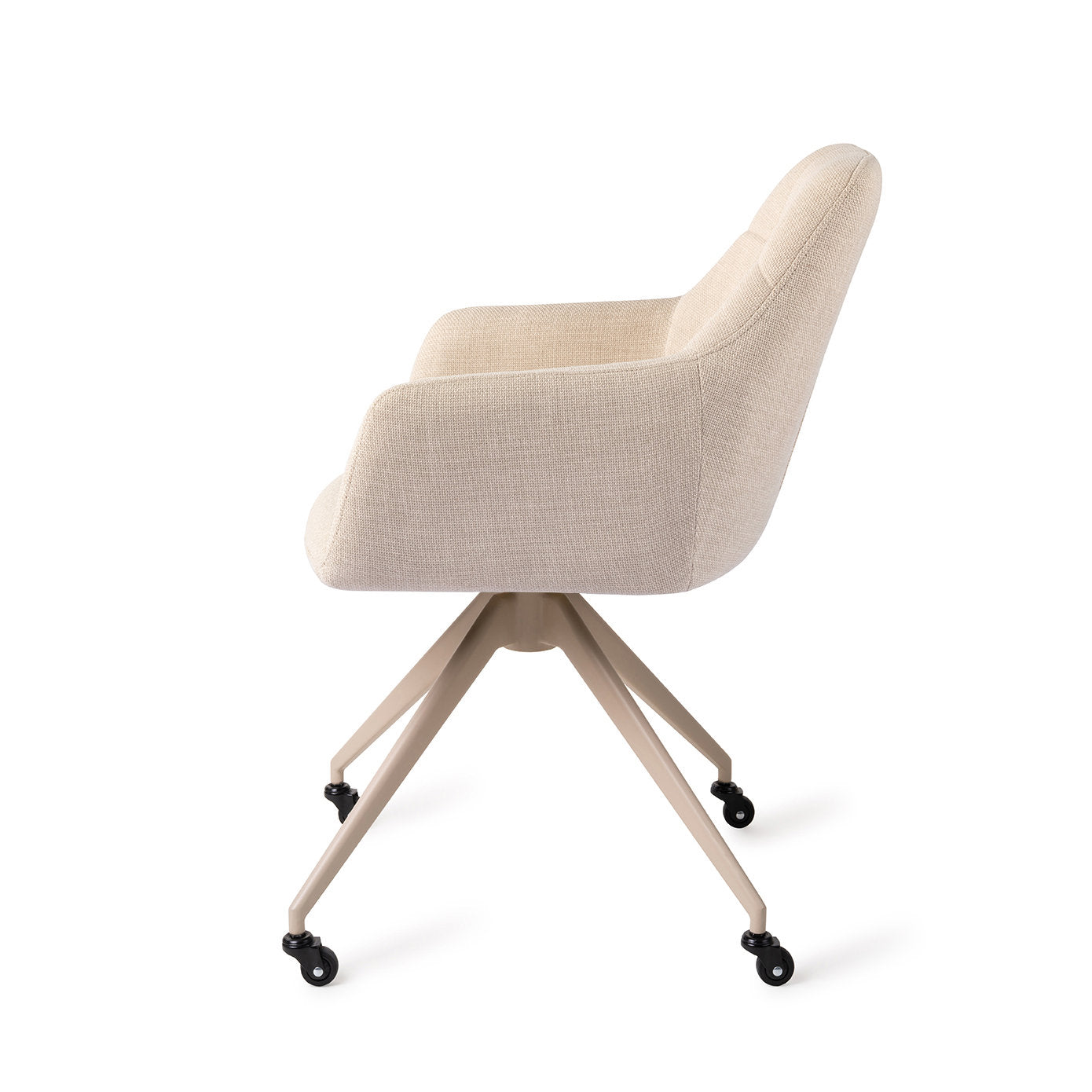 Noto Dining Chair Overnight Oats Glide Beige