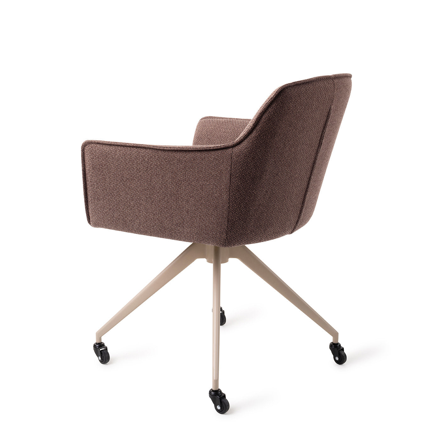 Hofu Dining Chair Potters Clay Glide Beige