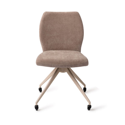 Ikata Dining Chair Mocha Mist Glide Beige