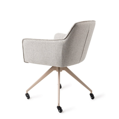 Hofu Dining Chair Checkers Charm Glide Beige