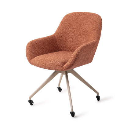 Kushi Dining Chair Amber Autumn Glide Beige