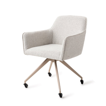 Hofu Dining Chair Checkers Charm Glide Beige