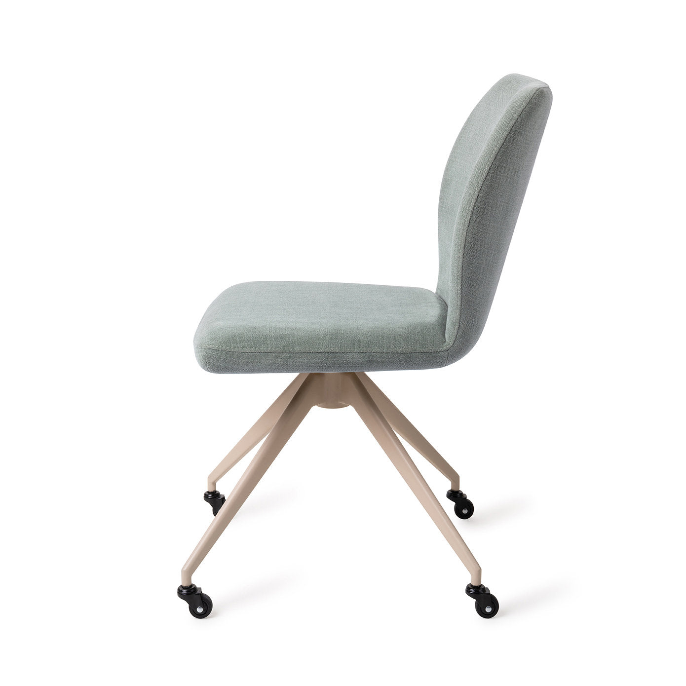 Ikata Dining Chair Breezy Blue Glide Beige