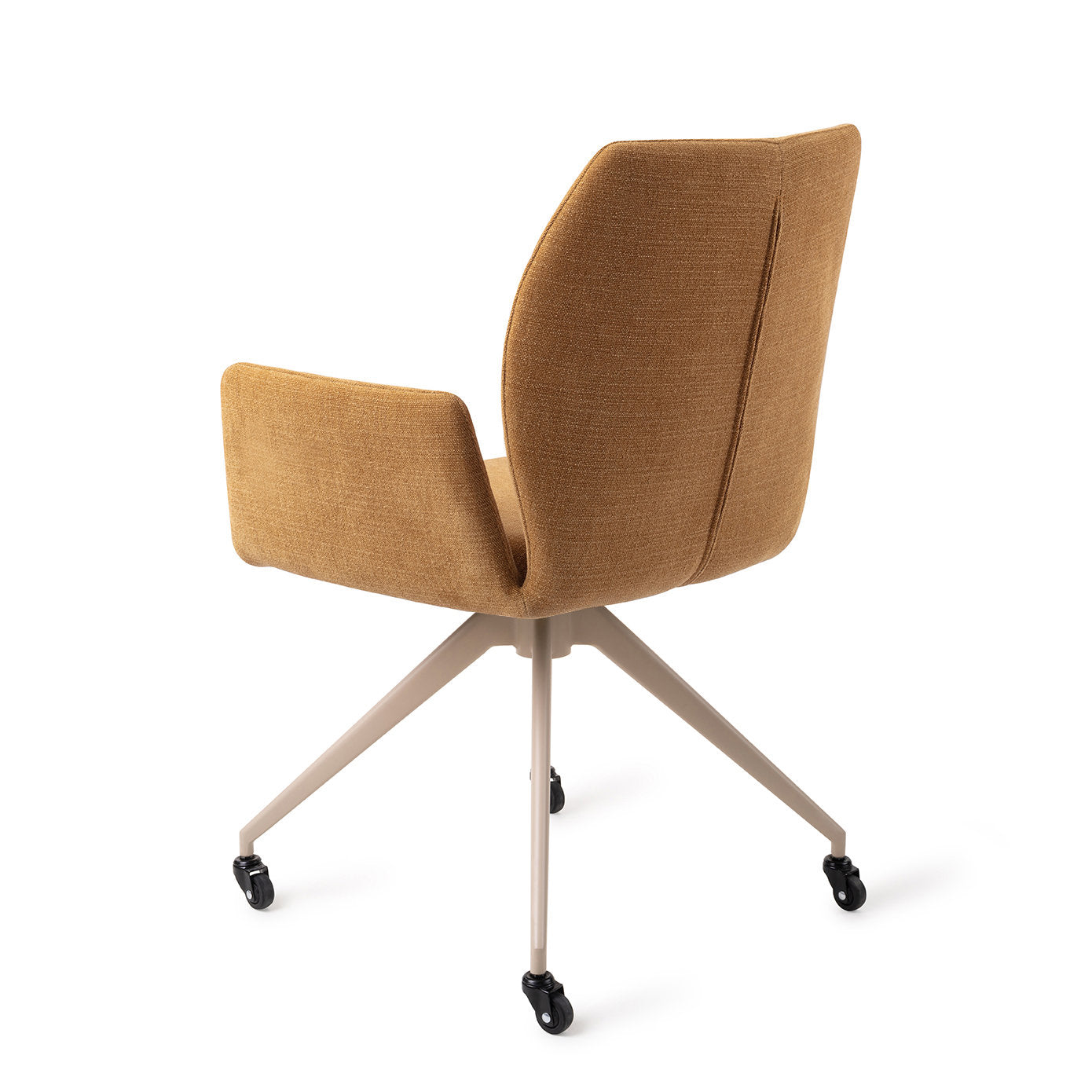 Misaki Dining Chair Honey Harvest Glide Beige