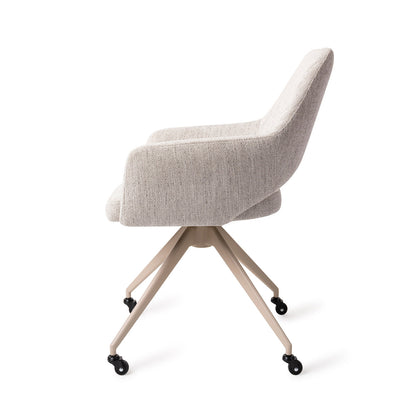 Yanai Dining Chair Pigeon Glide Beige