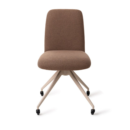 Taiwa Dining Chair Rustic Rye Glide Beige