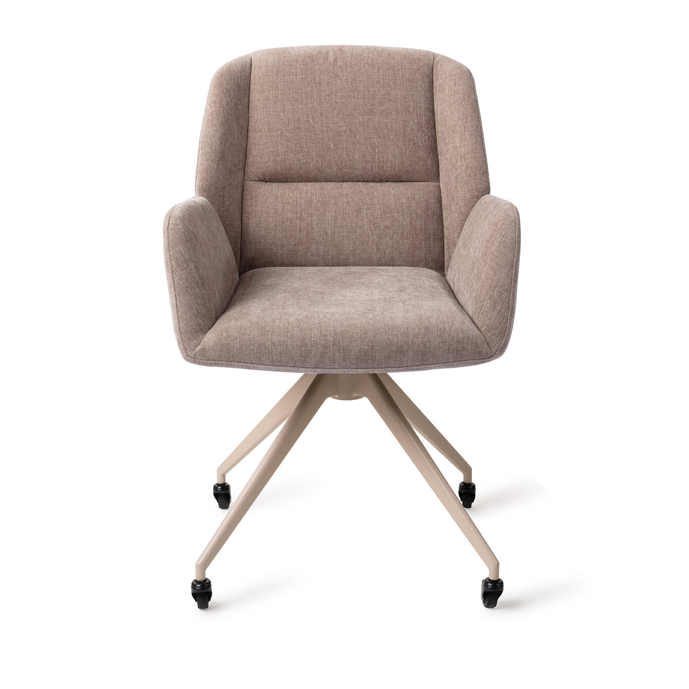 Myoko Dining Chair Greystones Glide Beige