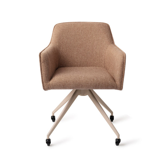 Hofu Dining Chair French Toast Glide Beige