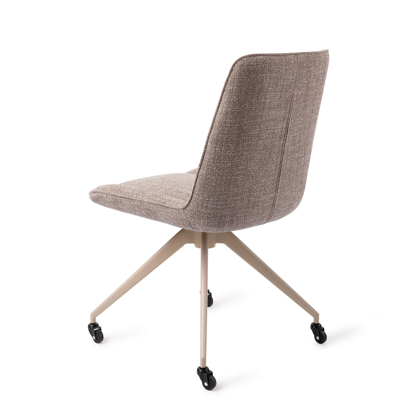 Umedo Dining Chair Grainy Greige Glide Beige