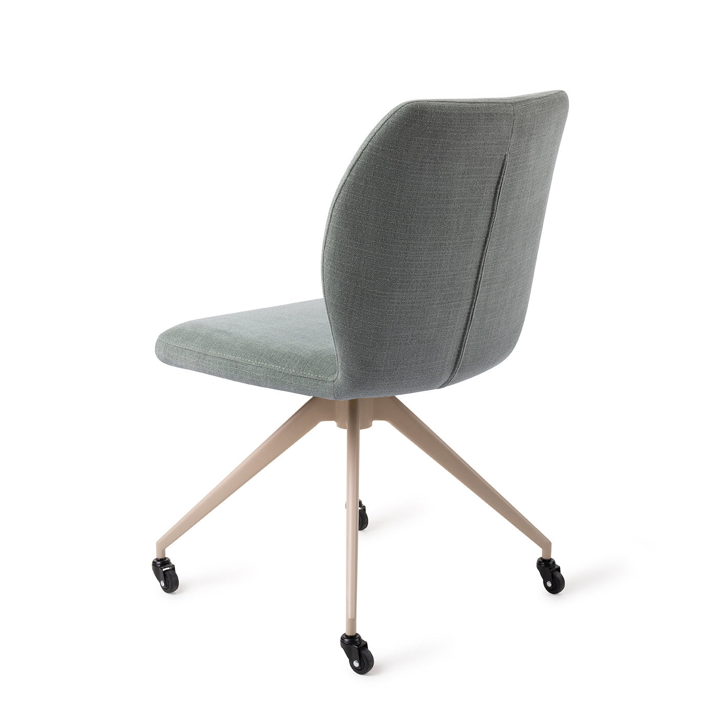 Ikata Dining Chair Breezy Blue Glide Beige