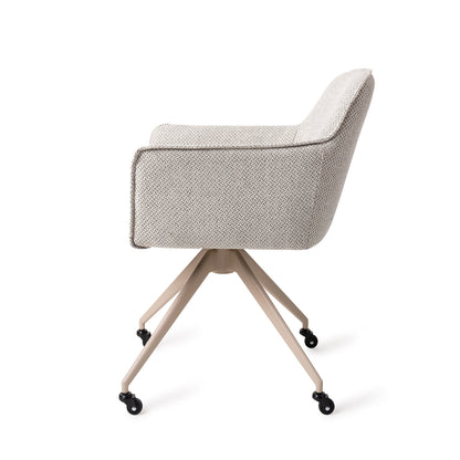 Hofu Dining Chair Checkers Charm Glide Beige