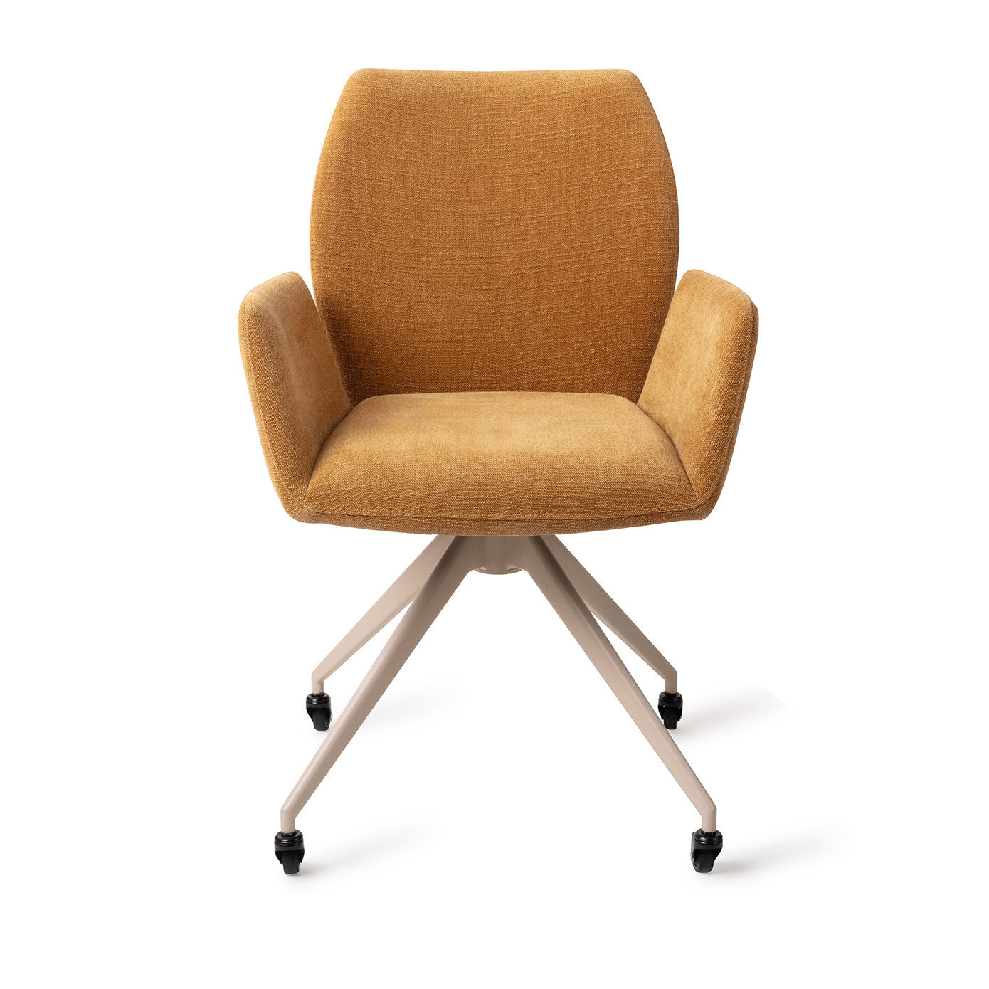 Misaki Dining Chair Honey Harvest Glide Beige