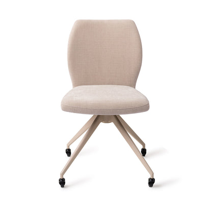 Ikata Dining Chair Sand Strand Glide Beige