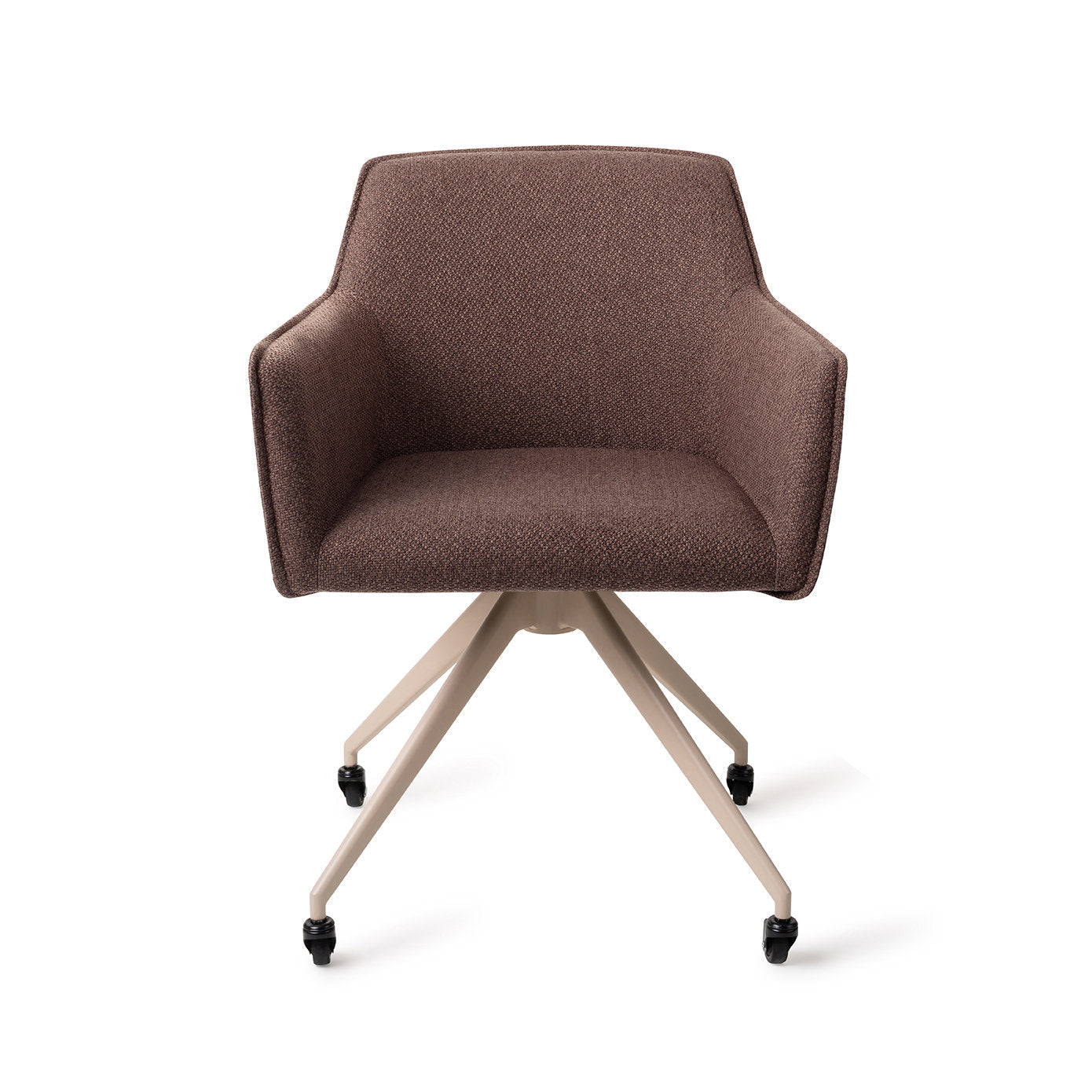 Hofu Dining Chair Potters Clay Glide Beige