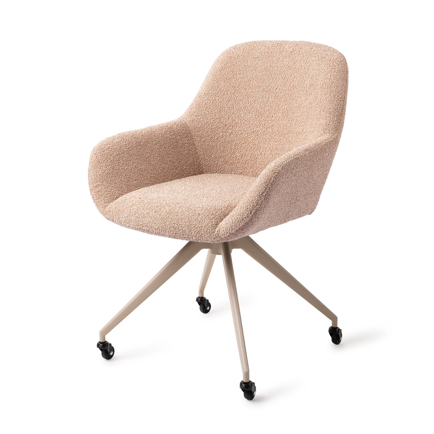 Kushi Dining Chair Flax Relax Glide Beige