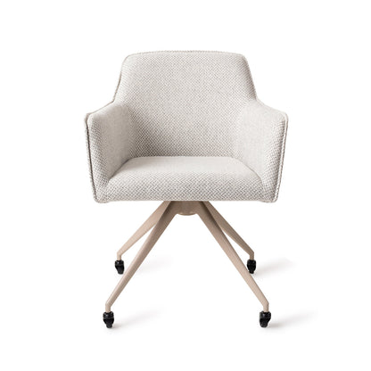 Hofu Dining Chair Checkers Charm Glide Beige