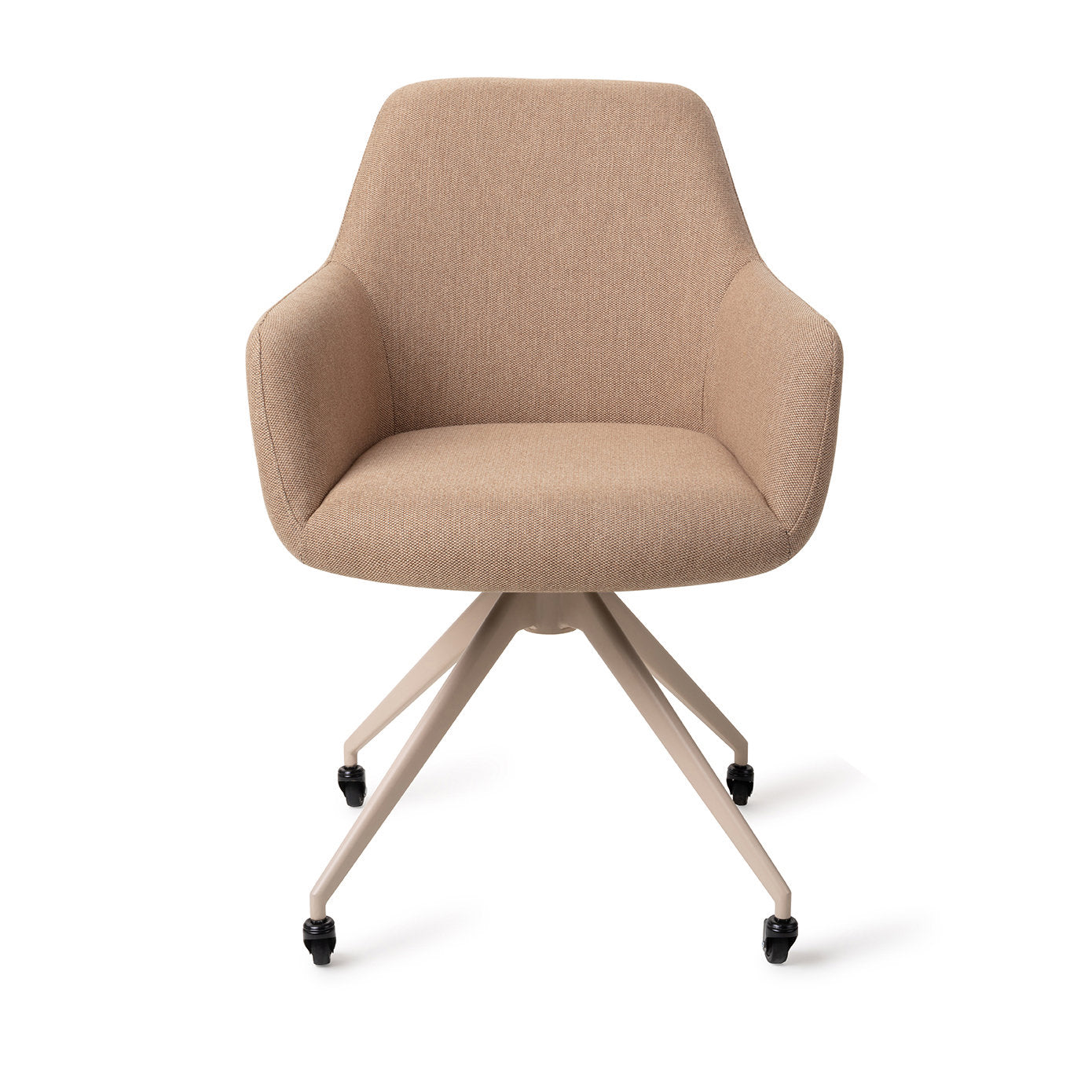 Hiroo Dining Chair Whisper Wheat Glide Beige