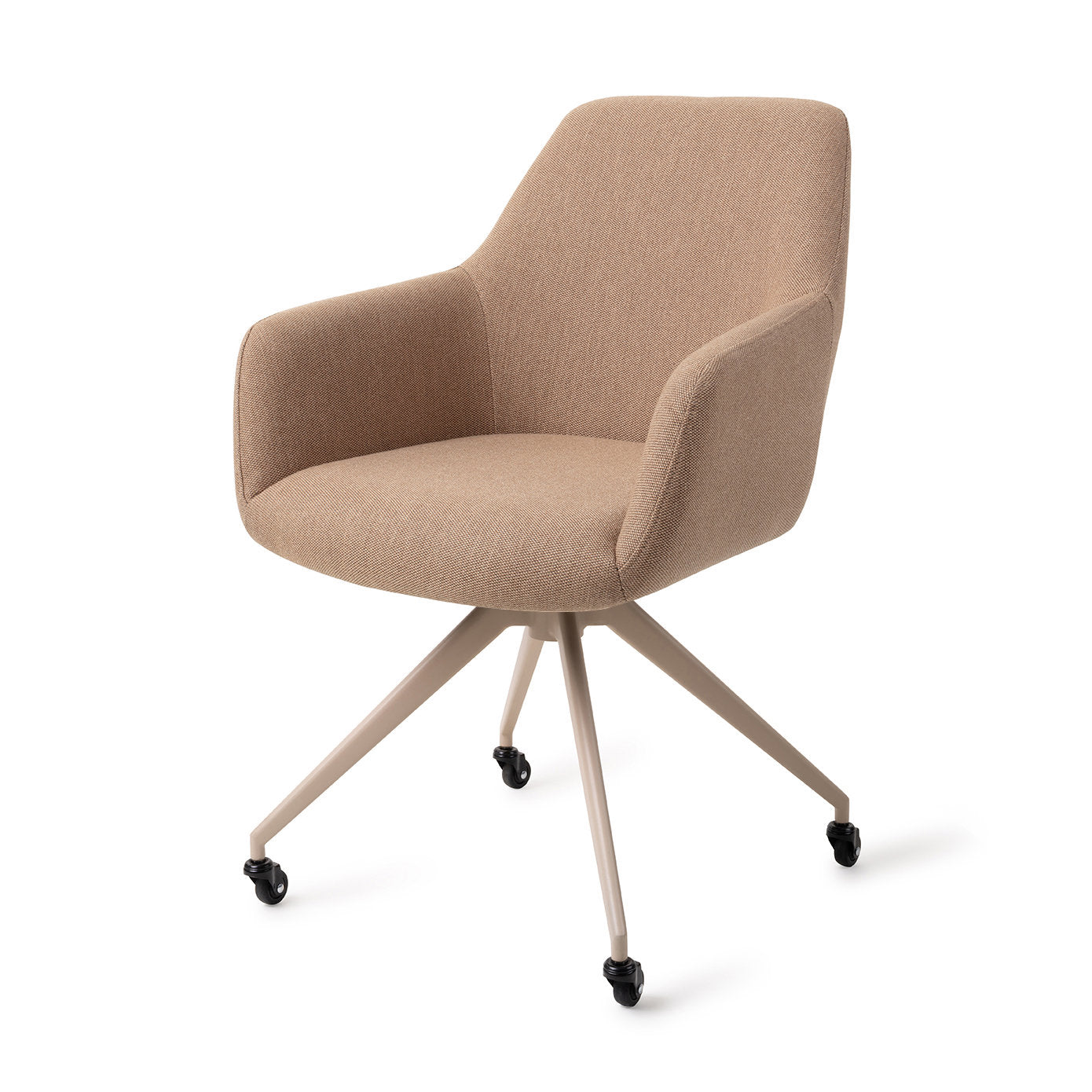 Hiroo Dining Chair Whisper Wheat Glide Beige