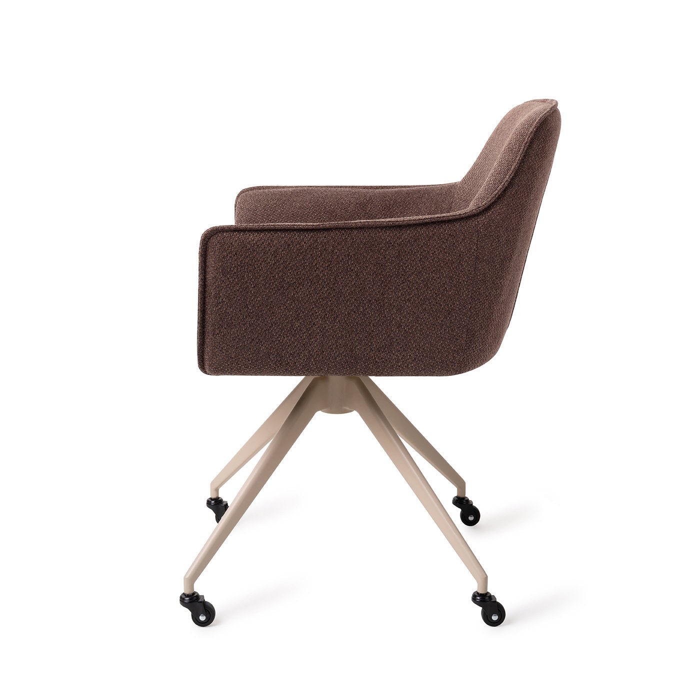 Hofu Dining Chair Potters Clay Glide Beige