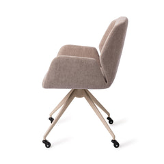 Myoko Dining Chair Greystones Glide Beige