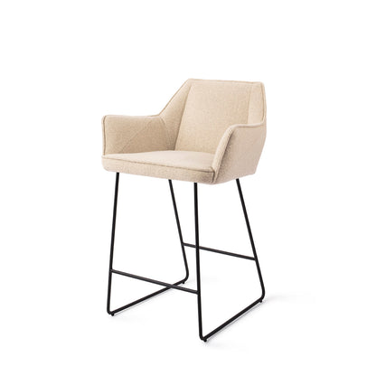 Tome Bar Chair Masai Giraffe Slide Black (Metal)