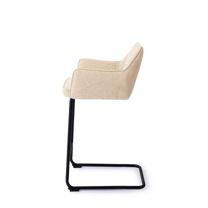Tome Bar Chair Masai Giraffe Arch Black (Metal)