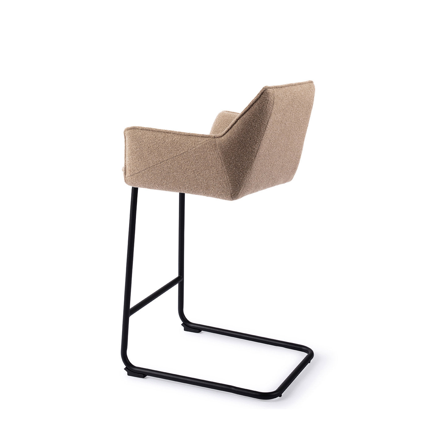 Tome Bar Chair Great Greige Arch Black (Metal)