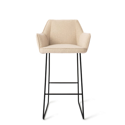 Tome Bar Chair Masai Giraffe Slide Black (Metal)