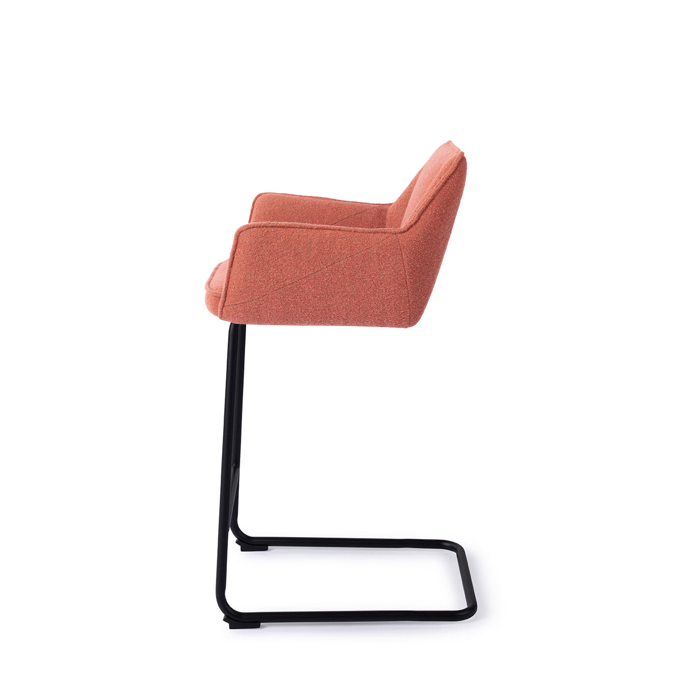 Tome Bar Chair Shabby Saffron Arch Black (Metal)