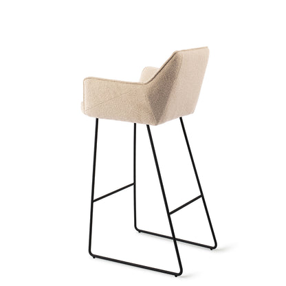 Tome Bar Chair Masai Giraffe Slide Black (Metal)