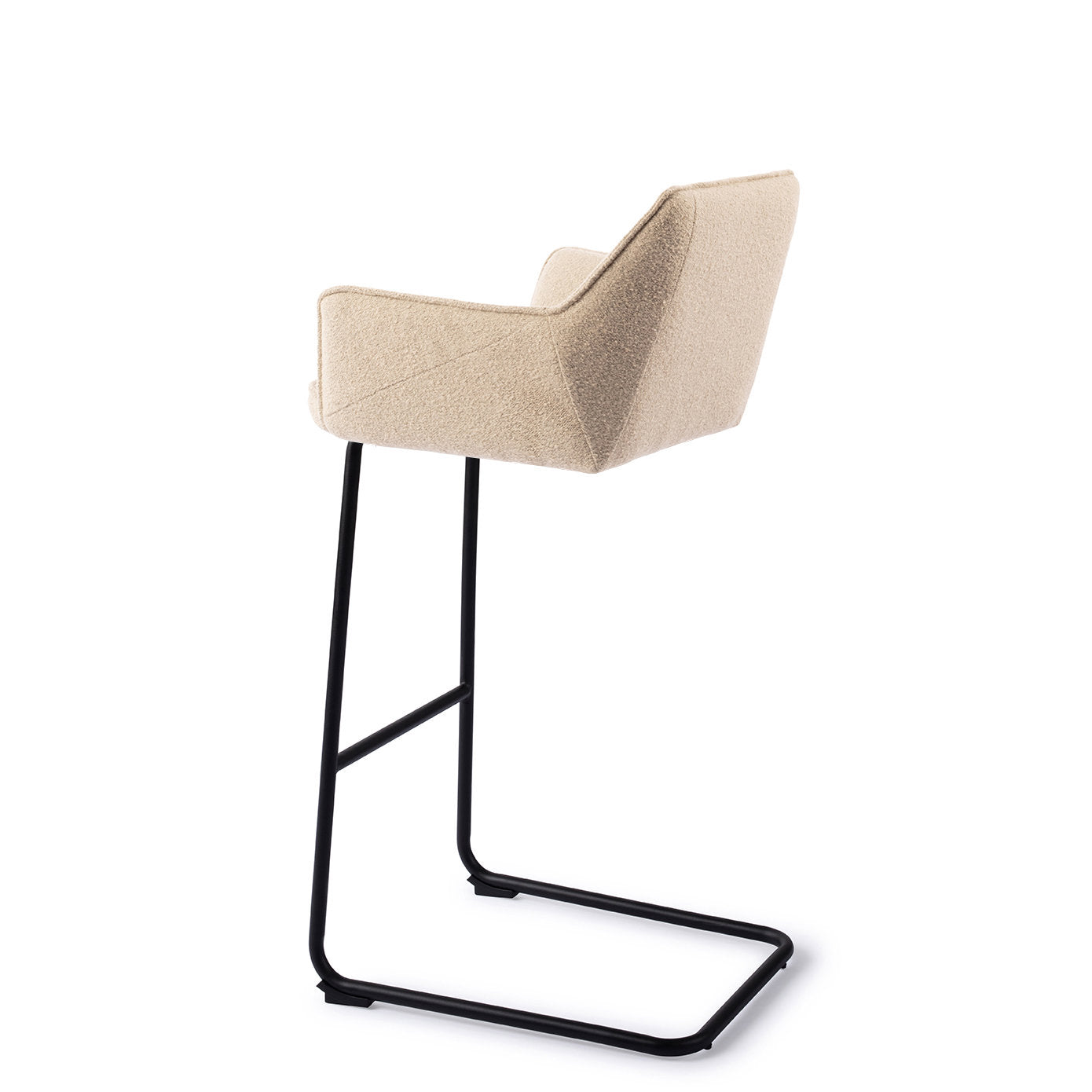 Tome Bar Chair Masai Giraffe Arch Black (Metal)
