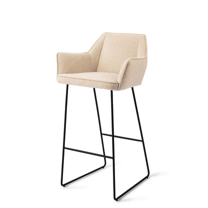 Tome Bar Chair Masai Giraffe Slide Black (Metal)