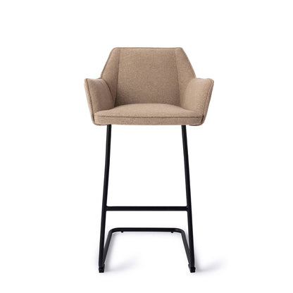 Tome Bar Chair Great Greige Arch Black (Metal)