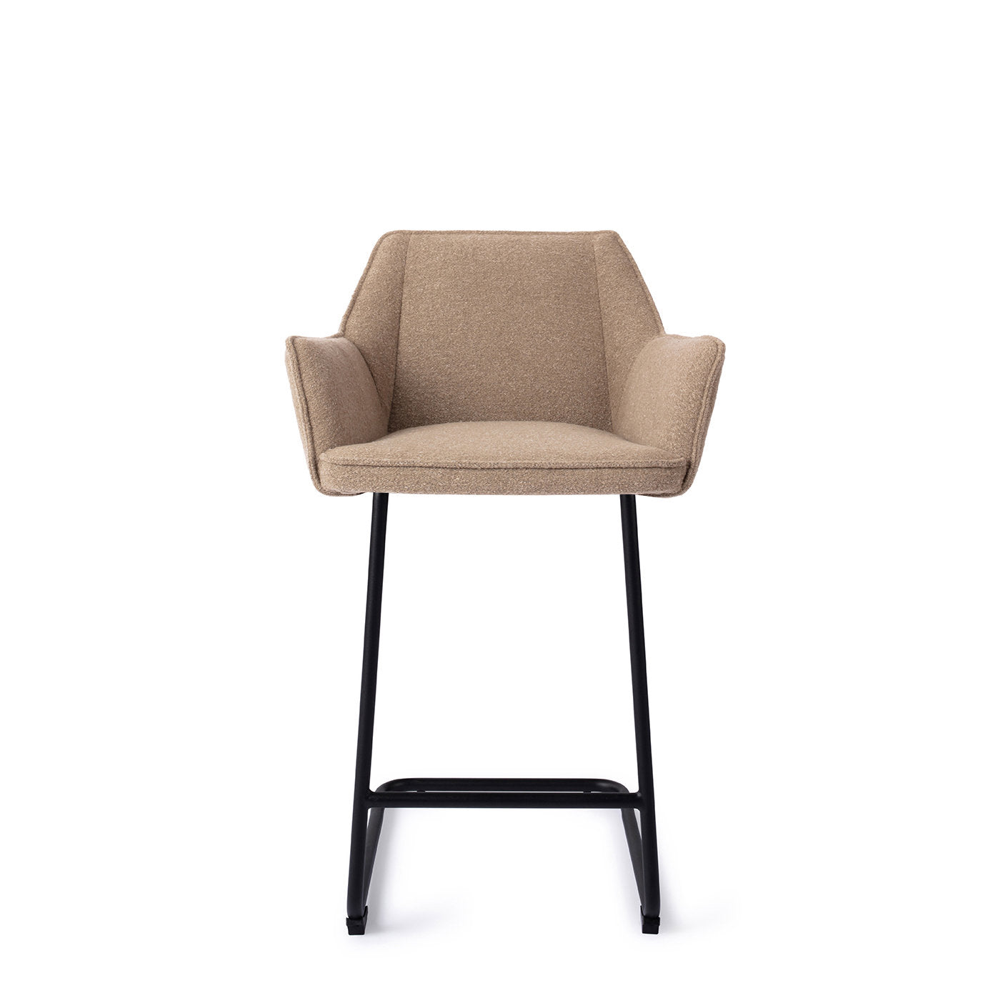 Tome Bar Chair Great Greige Arch Black (Metal)