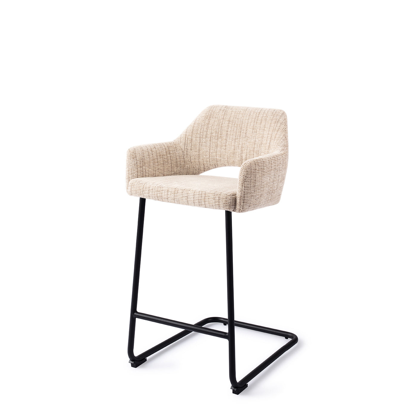 Yanai Bar Chair Caramel Grid Arch Counter (65 cm)