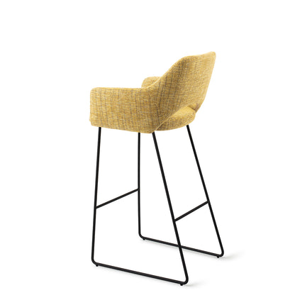 Yanai Bar Chair Lemon Lines Slide Bar (75 cm)
