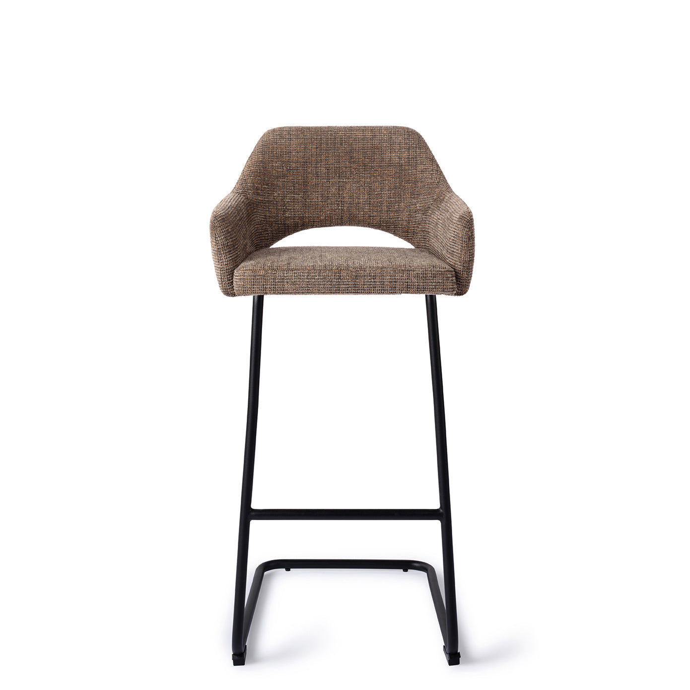 Yanai Bar Chair Checked Chestnut Arch Bar (75 cm)