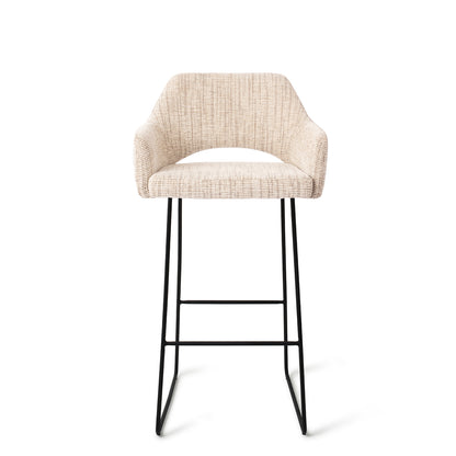 Yanai Bar Chair Caramel Grid Slide Bar (75 cm)