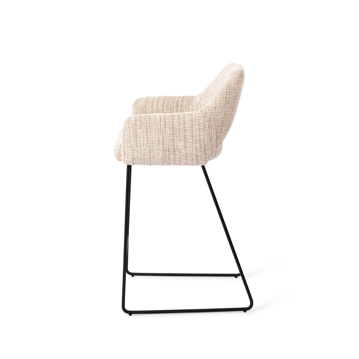 Yanai Bar Chair Caramel Grid Slide Counter (65 cm)